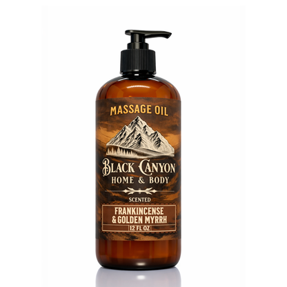 Frankincense & Golden Myrrh Scented Massage Oil