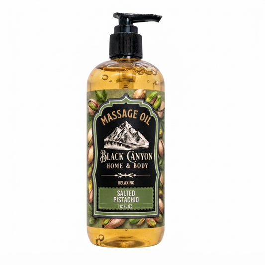 Salted Pistachio Scented Massage Oil