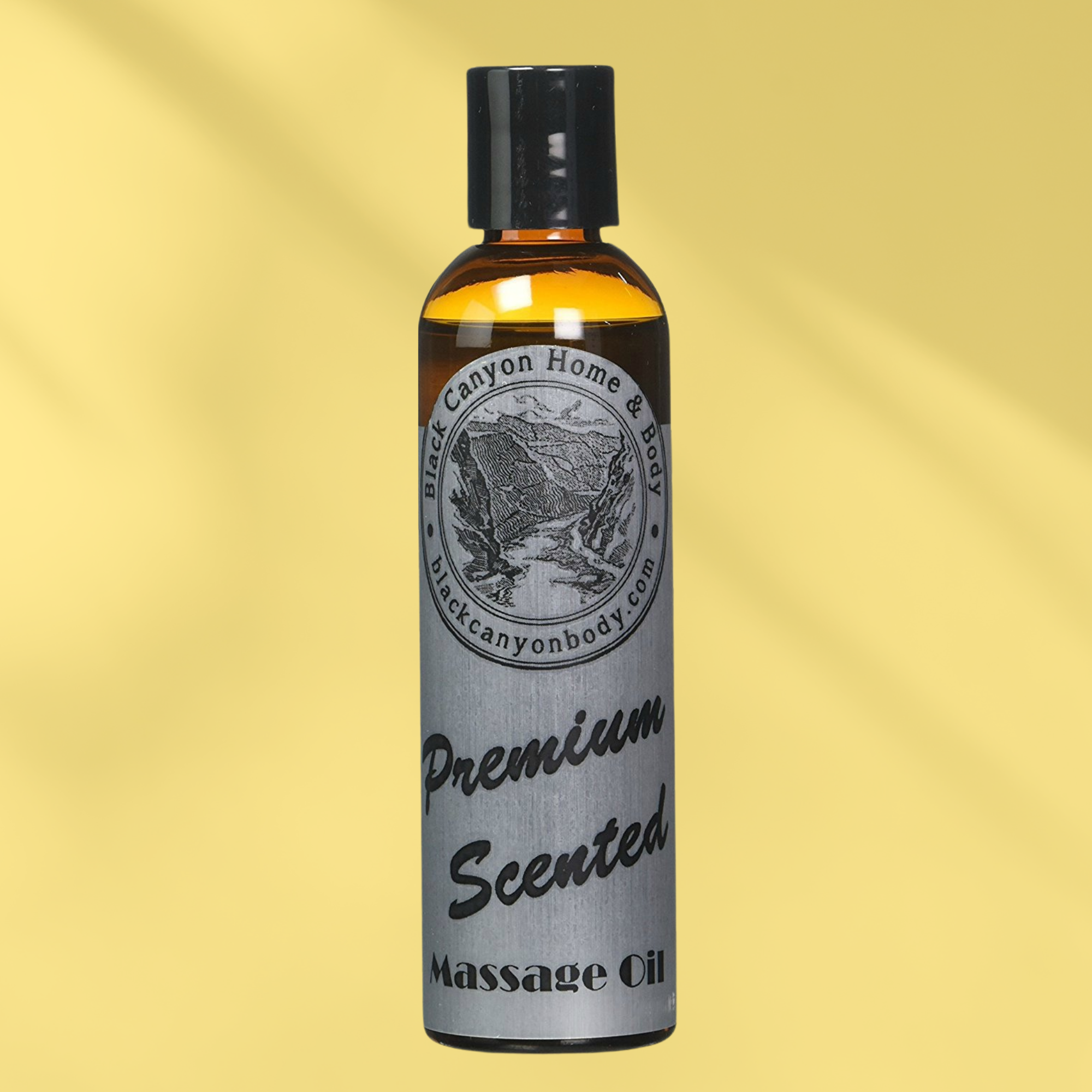 Black Canyon Lemon Mint Scented Massage Oil