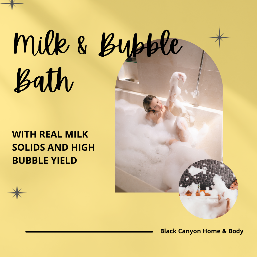 Black Canyon Bergamot Vanilla Scented Milk & Bubble Bath