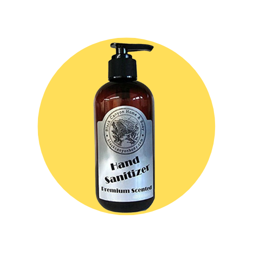 Black Canyon Bergamot Jasmine & Carnation Scented Hand Sanitizer Gel