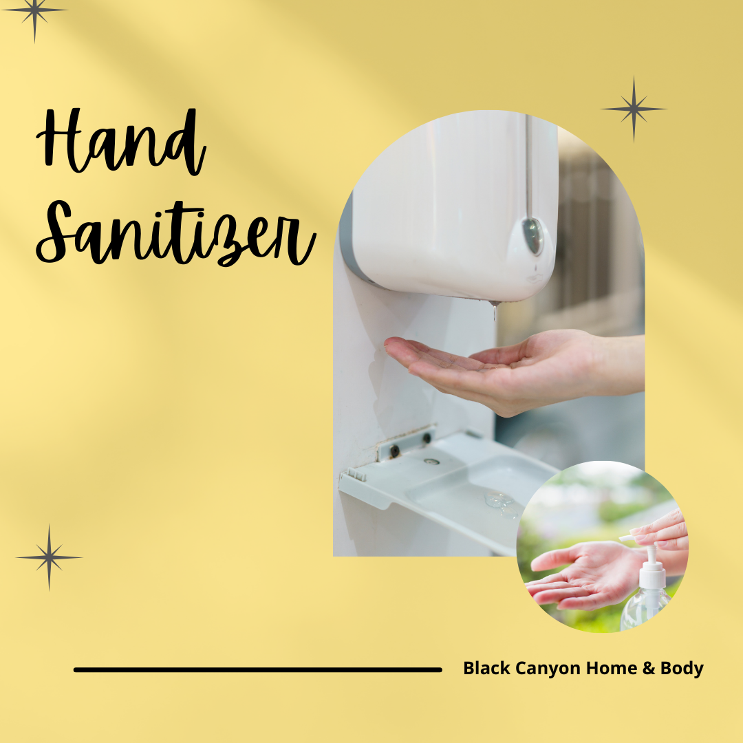 Black Canyon Tangerine & Crushed Ginger Scented Hand Sanitizer Gel
