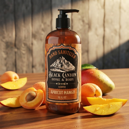 Apricot Mango Scented Hand Sanitizer Gel