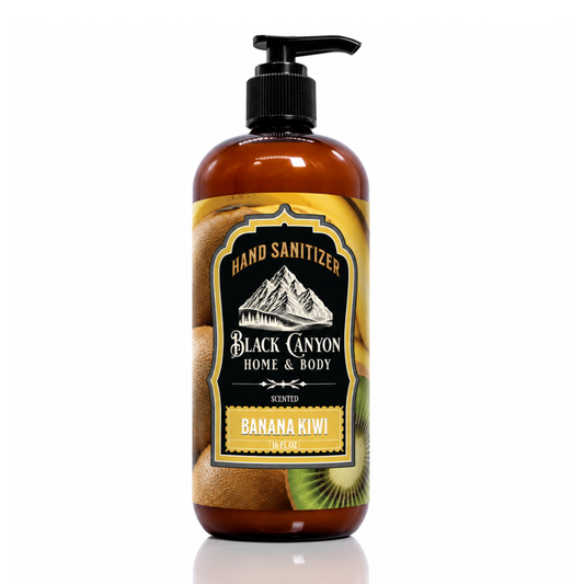 Banana Kiwi Scented Hand Sanitizer Gel