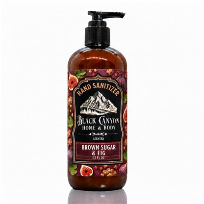 Brown Sugar & Fig Scented Hand Sanitizer Gel