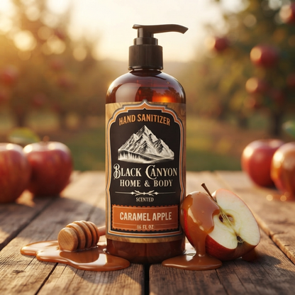 Caramel Apple Scented Hand Sanitizer Gel