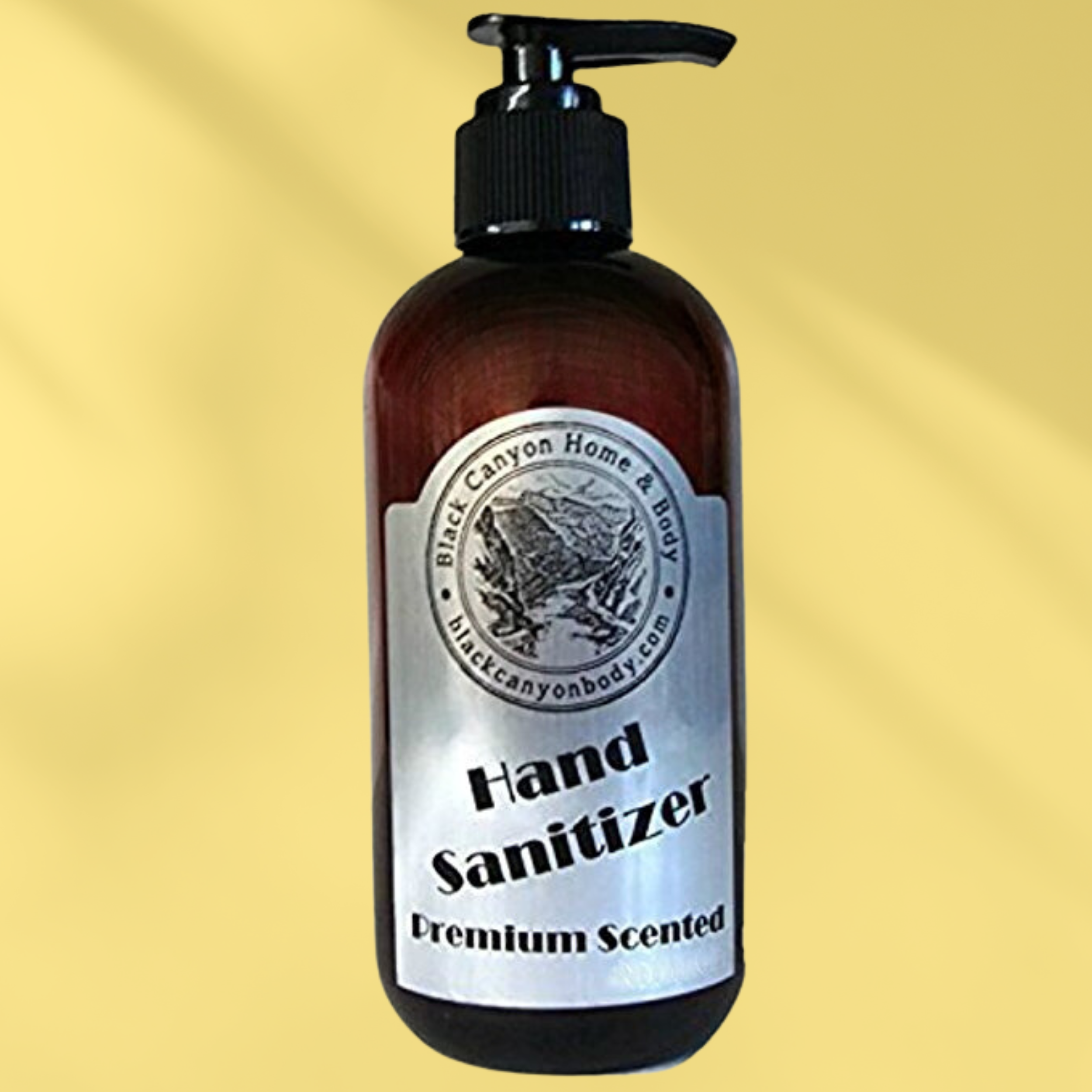 Black Canyon Amber Coconut Scented Hand Sanitizer Gel