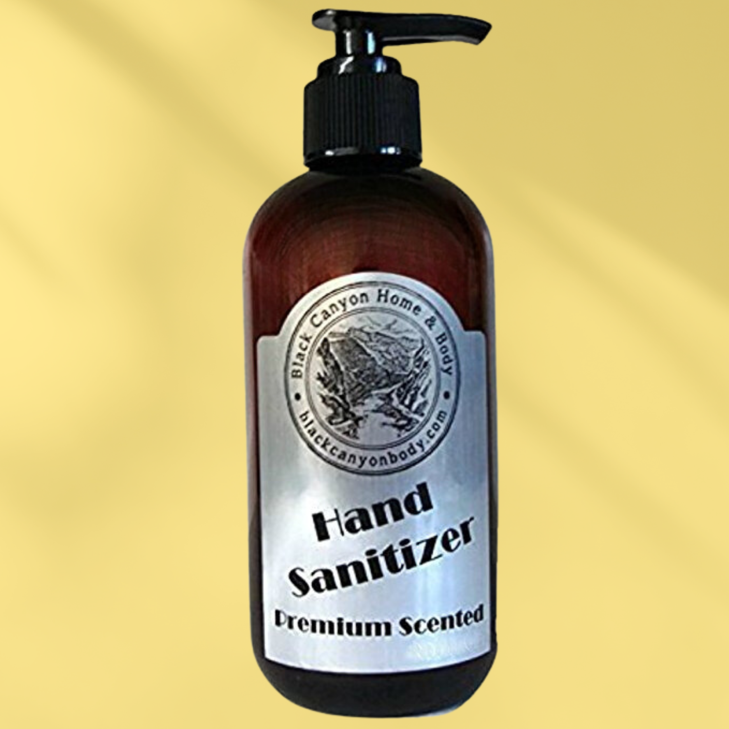 Black Canyon Black Vanilla & Vetiver Scented Hand Sanitizer Gel