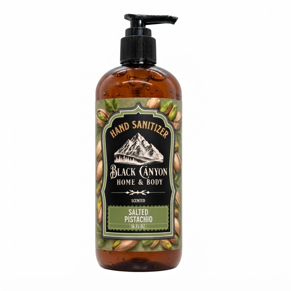 Salted Pistachio Scented Hand Sanitizer Gel