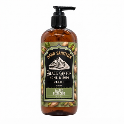 Salted Pistachio Scented Hand Sanitizer Gel