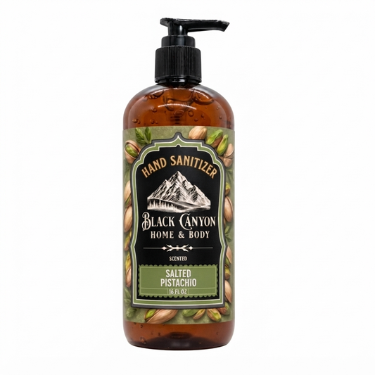 Salted Pistachio Scented Hand Sanitizer Gel