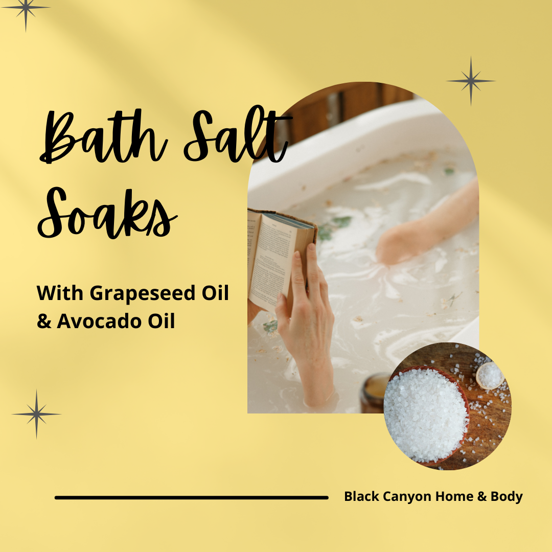 Black Canyon Grapefruit Delight Scented Sea Salt Bath Soak