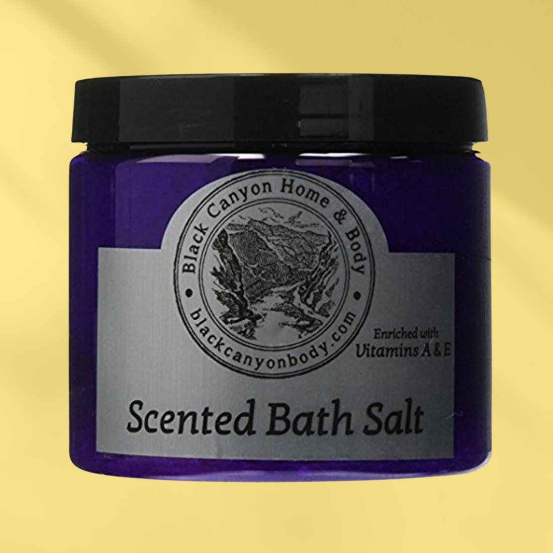 Black Canyon Berry Peach Scented Sea Salt Bath Soak