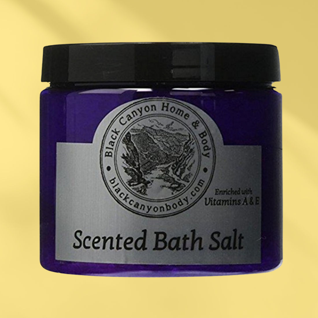 Black Canyon Black Pepper Rose Scented Epsom Salt Bath Soak
