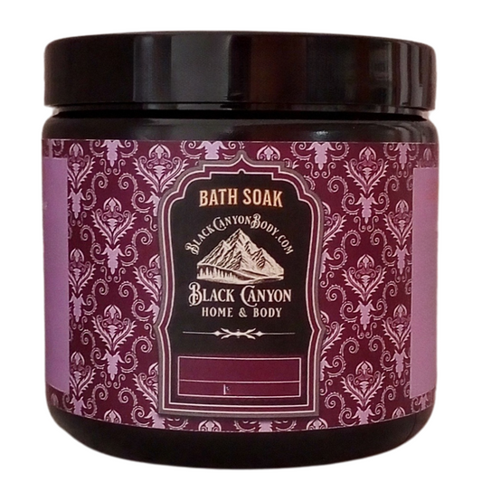 Black Canyon Apples & Eucalyptus Scented Sea Salt Bath Soak