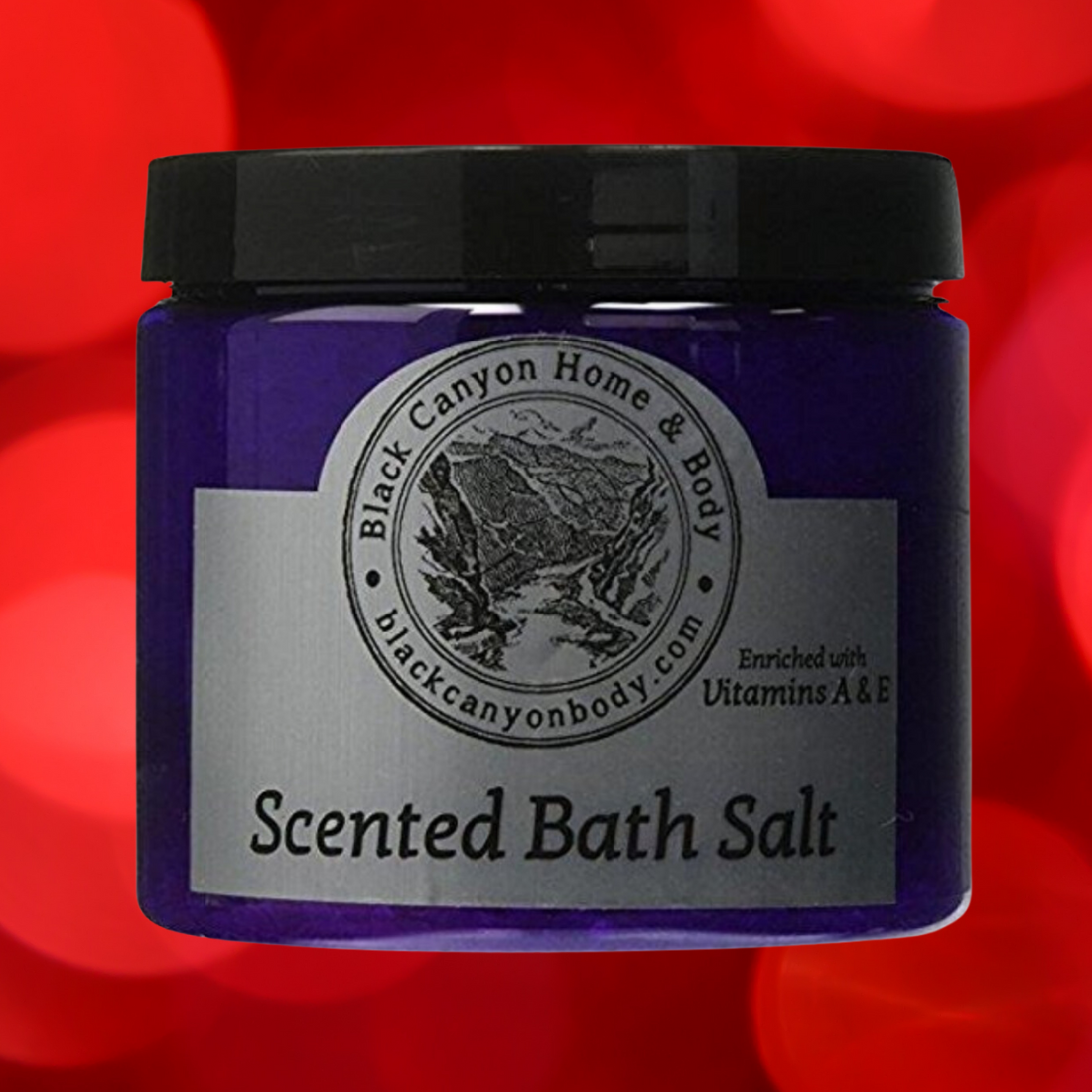 Black Canyon Spiced Vanilla Scented Epsom Salt Bath Soak