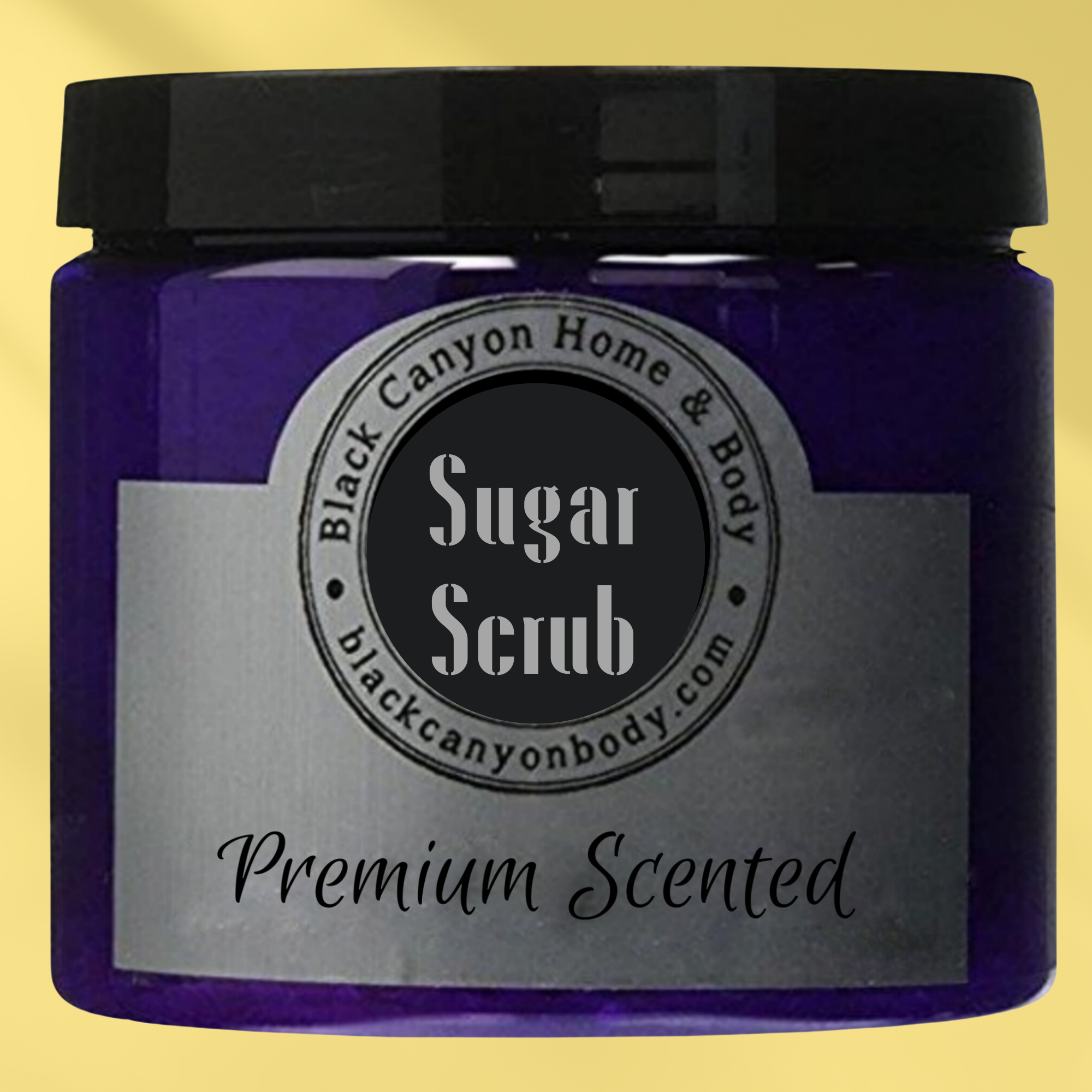 Black Canyon Vanilla Custard Scented Sugar Scrub