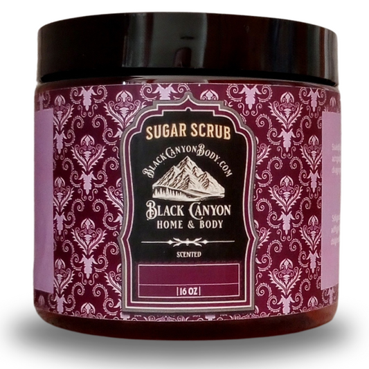 Bergamot Jasmine & Patchouli Scented Sugar Scrub