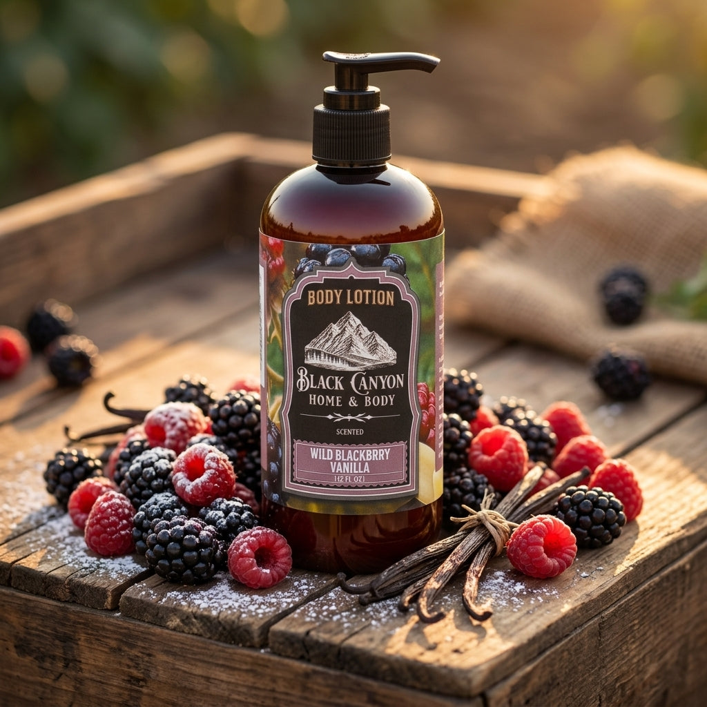 Black Canyon Wild Blackberry Vanilla Scented Body Lotion