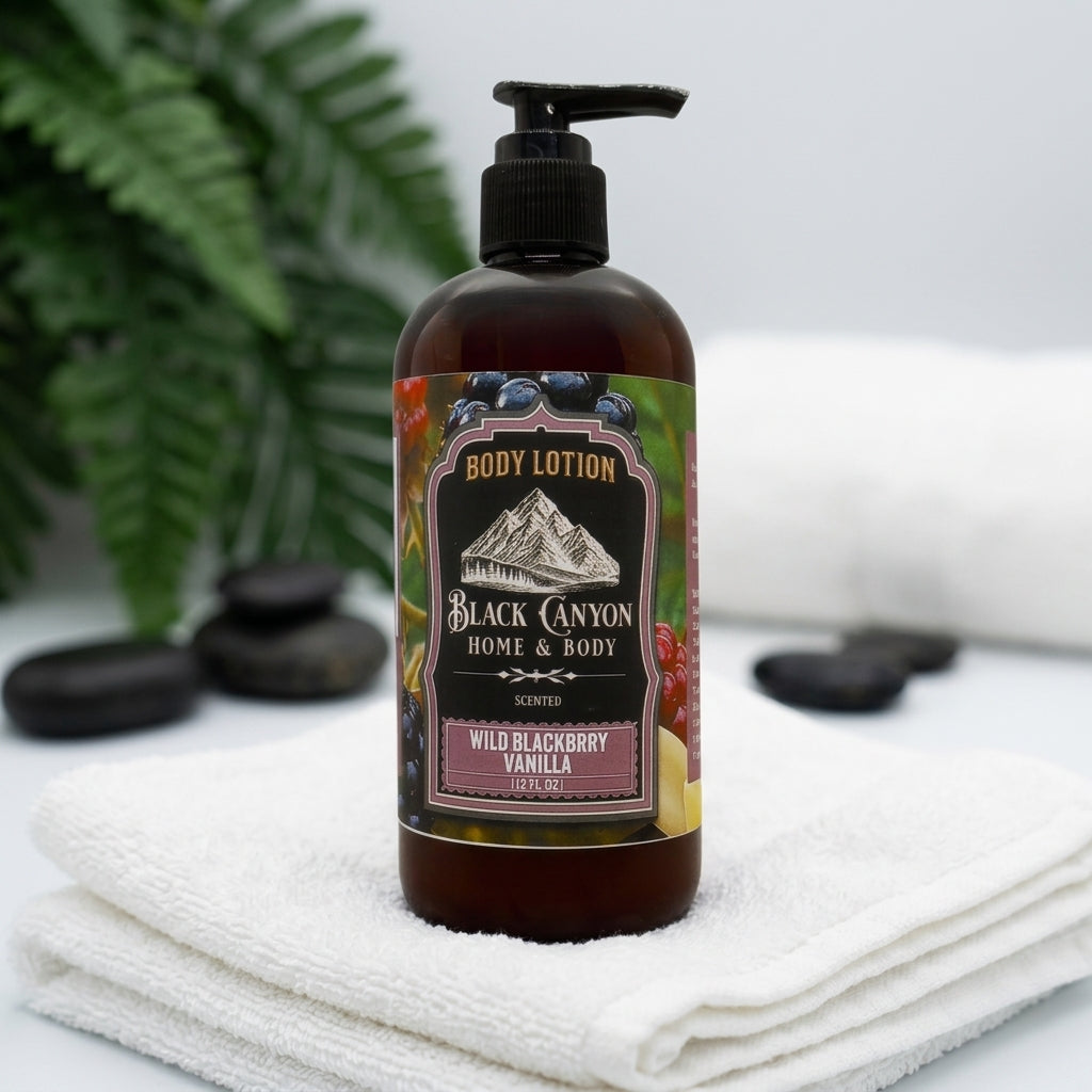 Black Canyon Wild Blackberry Vanilla Scented Body Lotion