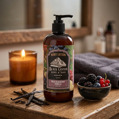 Black Canyon Wild Blackberry Vanilla Scented Body Lotion
