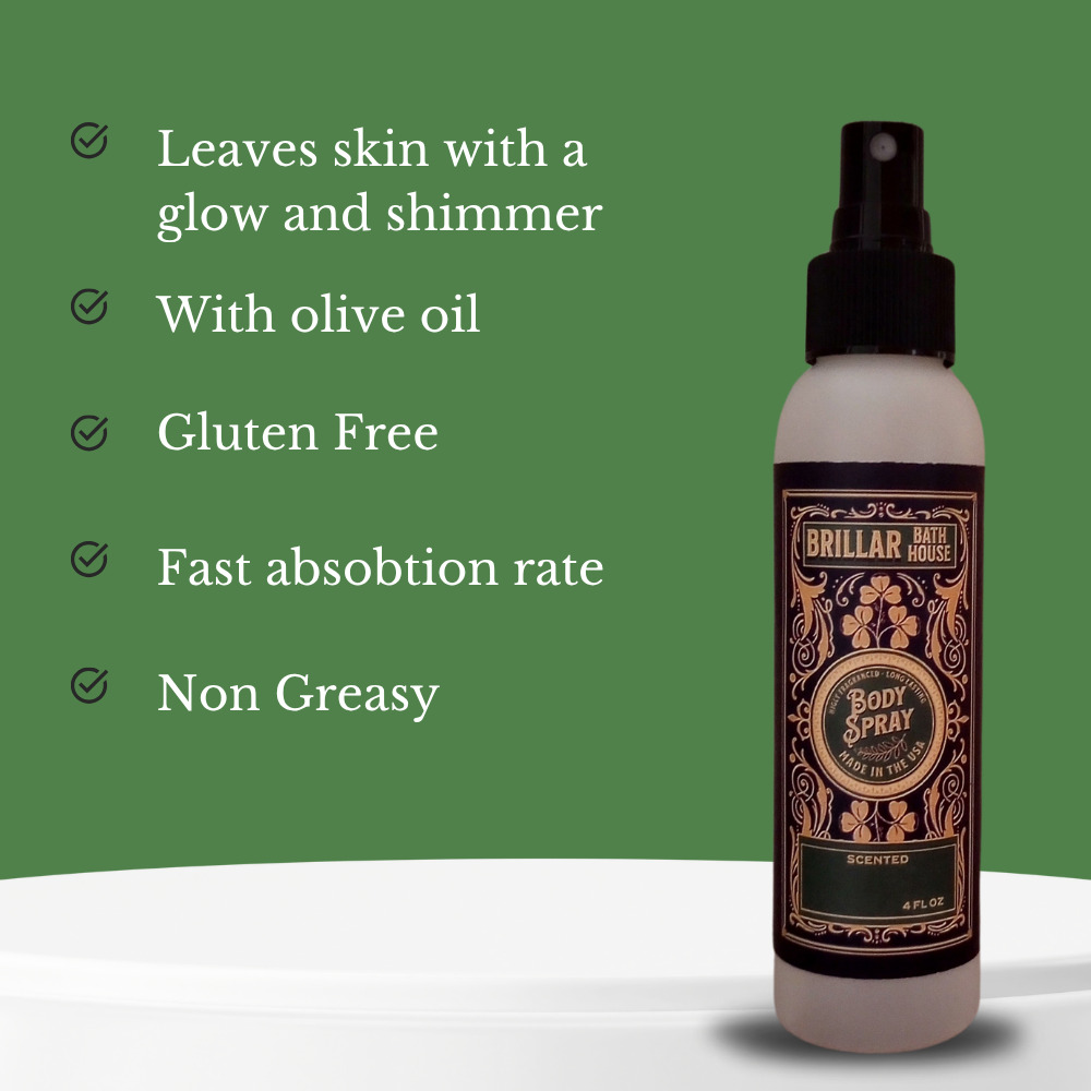 Absinthe Scented Shimmering Body Spray