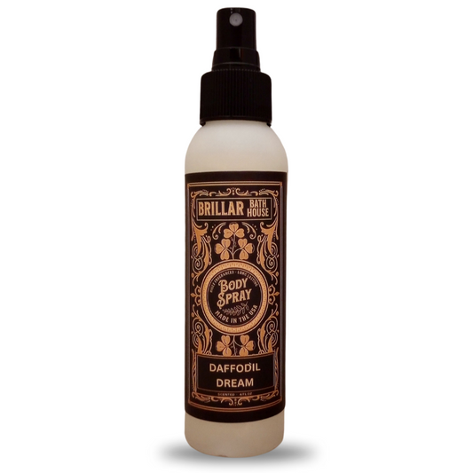 Brillar Bath House Daffodil Dream Scented Shimmering Body Spray