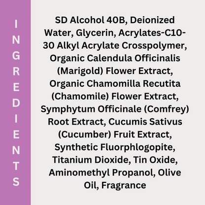 Brillar Bath House Fizzy Grape Soda Scented Shimmering Body Spray