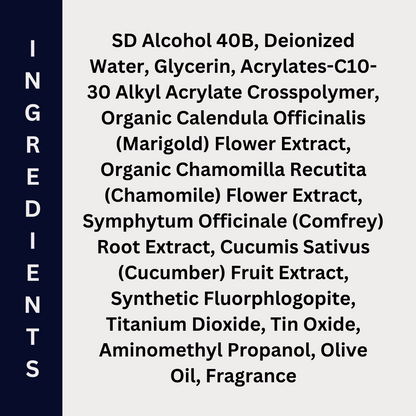 Brillar Bath House Currant & Amber Scented Shimmering Body Spray