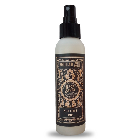 Brillar Bath House Key Lime Pie Scented Shimmering Body Spray