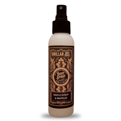 Brillar Bath House Maple Syrup & Waffles Scented Shimmering Body Spray