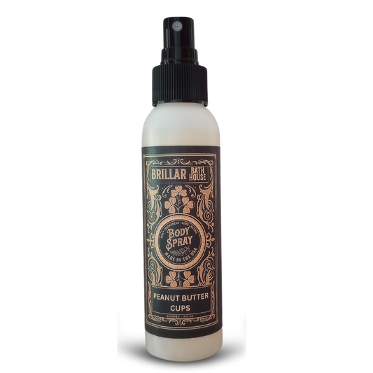 Brillar Bath House Peanut Butter Cups Scented Shimmering Body Spray
