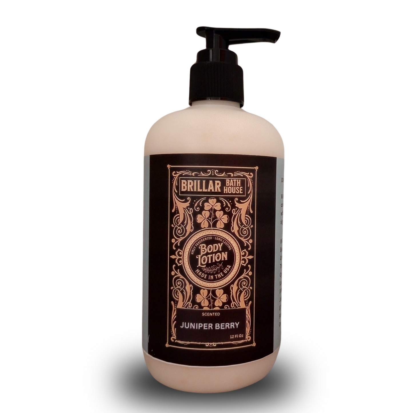 Brillar Bath House Juniper Berry Scented Shimmering Body Lotion