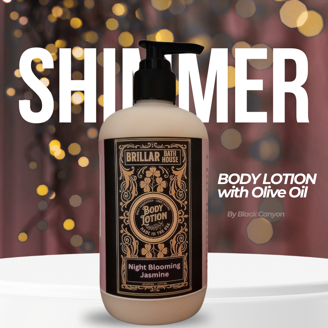 Brillar Bath House Night Blooming Jasmine Scented Shimmering Body Lotion