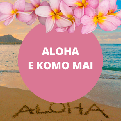 Aloha E Komo Mai Scented Hand-Dipped Charcoal Incense Sticks