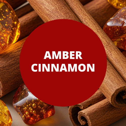 Amber Cinnamon Scented Hand-Dipped Charcoal Incense Sticks