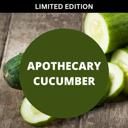 Apothecary Cucumber Scented Hand Sanitizer Gel