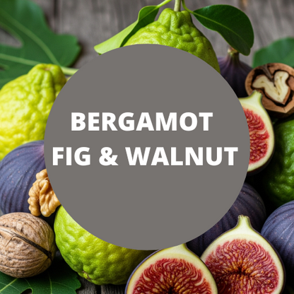 Bergamot Fig & Walnut Scented Hand Sanitizer Gel