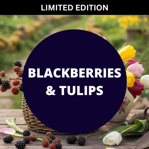 Blackberries & Tulips Scented Sea Salt Bath Soak