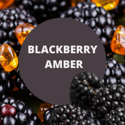 Blackberry Amber Scented Hand-crafted Perfume
