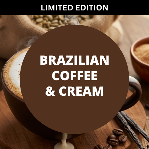 Brazilian Coffee & Cream Scented Hand Sanitizer Gel