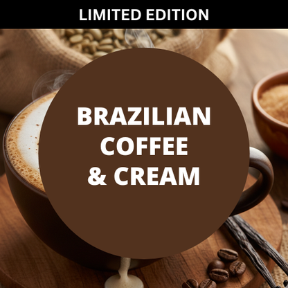 Brazilian Coffee & Cream Scented Hand Sanitizer Gel