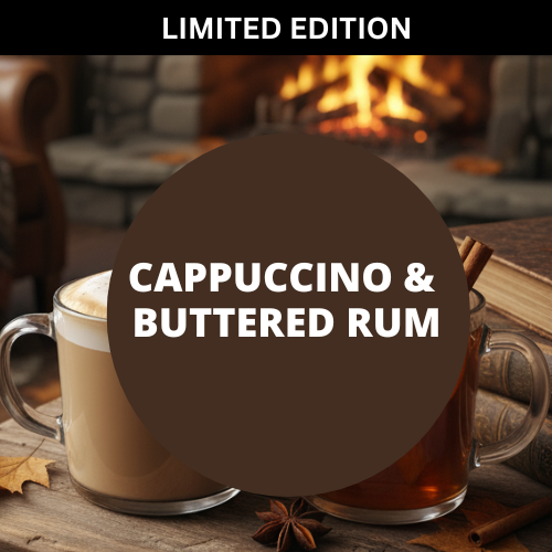 Cappuccino & Buttered Rum Scented Hand Sanitizer Gel