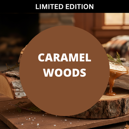 Caramel Woods Scented Hand Sanitizer Gel
