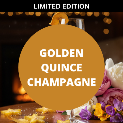 Golden Quince Champagne Scented Hand Dipped Charcoal Incense Sticks