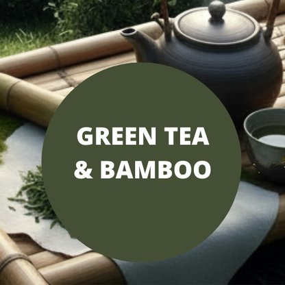 Green Tea & Bamboo Scented Vegan Hair Shampoo