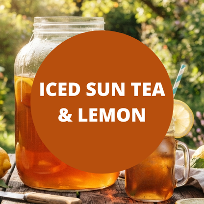 Iced Sun Tea & Lemon Scented Liquid Hand Soap