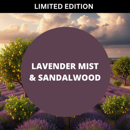 Lavender Mist & Sandalwood Scented Natural Body Wash