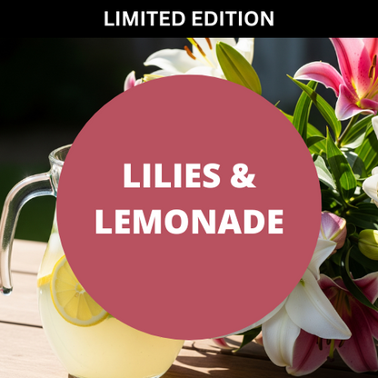 Lilies & Lemonade Scented Hand-Dipped Charcoal Incense Sticks