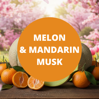 Melon & Mandarin Musk Scented Crafting Fragrance Oil For Soapmaking